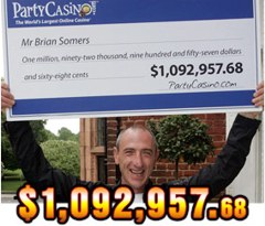 1M jackpot Brian Somers