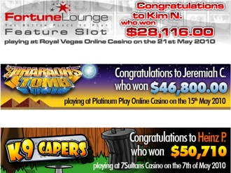 May 2010 winners Fortune Lounge