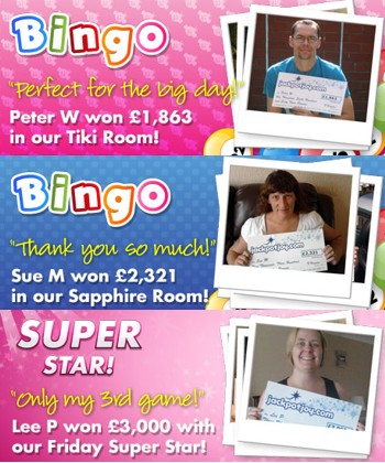 bingo 90 winners jj 2010