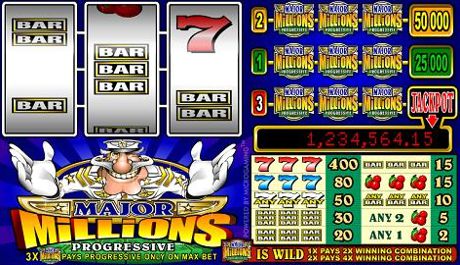 major millions jackpot slot