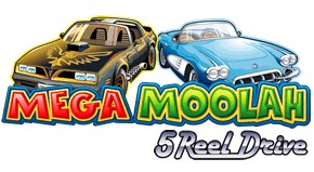 mega moolah 5 reel drive logo