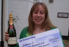 Caroline O win on Tycoons Treasure