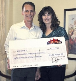 Richard R. win on Millionaires Club