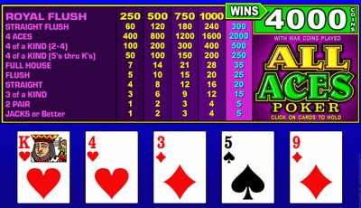 all aces poker